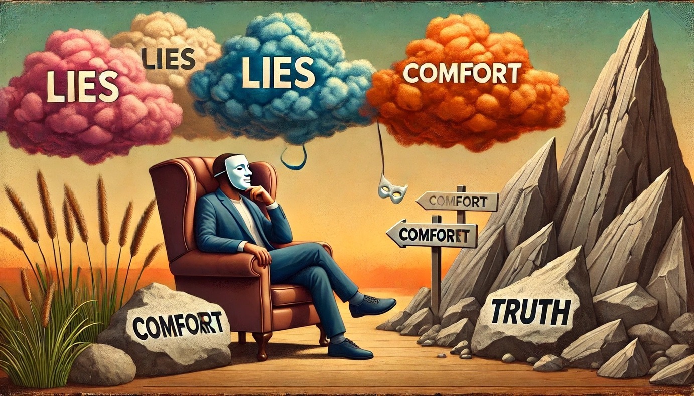 De Comfortabele Zetel van de Leugen