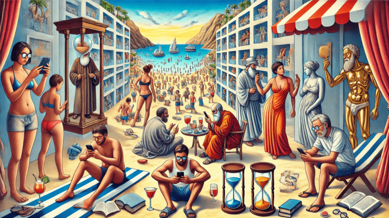 De Grote Vlucht Vooruit: Over Oppervlakkigheid, Escapisme en Vermeden Confrontaties