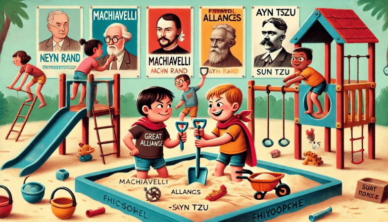 Machiavelli en Nietzsche in de zandbak: De kleuter als politieke strateeg