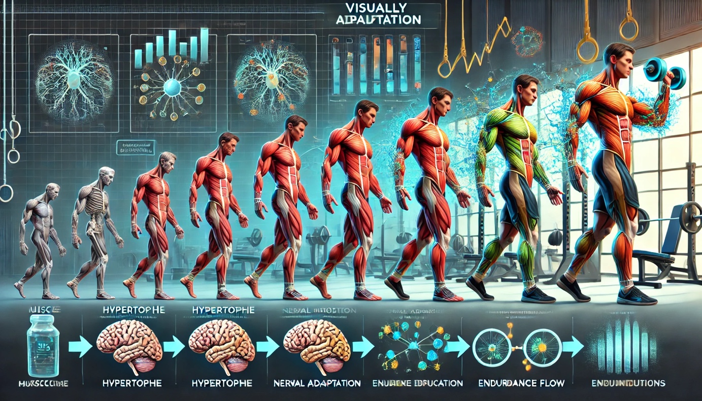 Aanpassing in Kracht en Spieruithoudingsvermogen