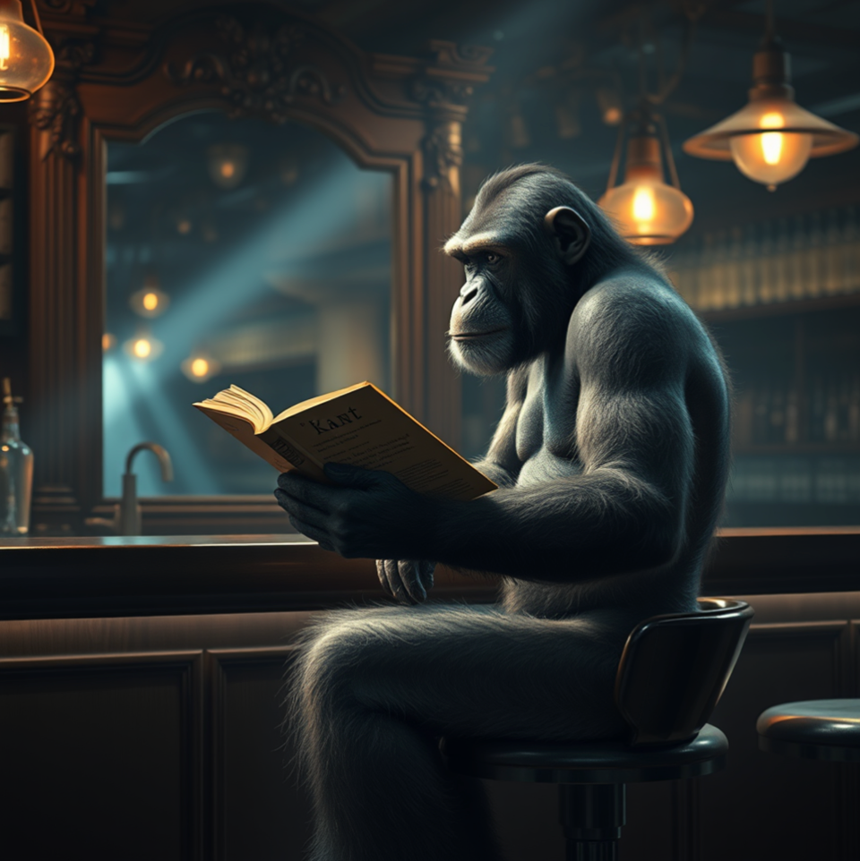 De Mens als Post-Hoc Aap: Over Knuffels, Keuzes en Andere Zelfbedrogen