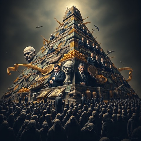 De Piramide van Bezit, Macht en Doodsontkenning