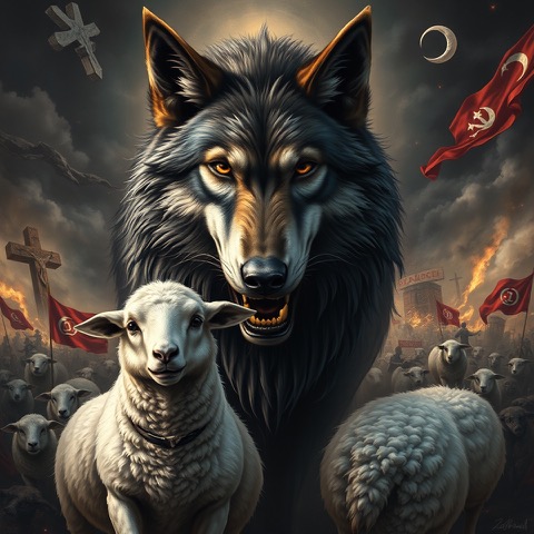 Het Wolf en Schaap Pamflet: Over religie, ideologie en de onvermijdelijke consequentie van geweld