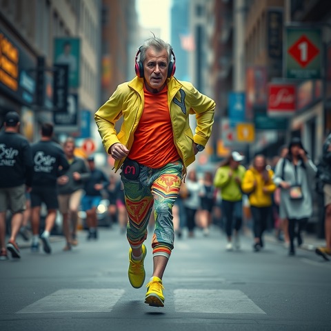 De Mens als Pauw in Sneakers