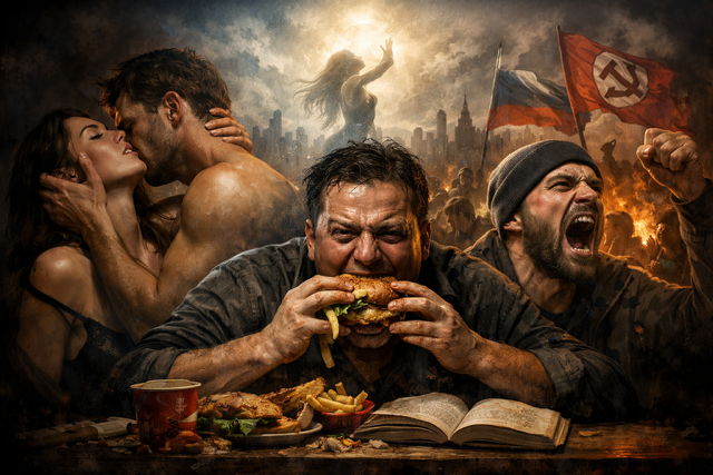 Van seks naar ideologie Dezelfde motor, andere vermomming