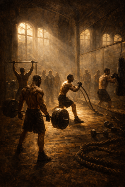 *Jouw gym is een laboratorium. En jij bent het experiment.