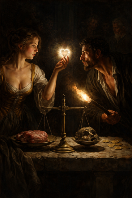 De vrouw zoekt een reden, de man zoekt een plek