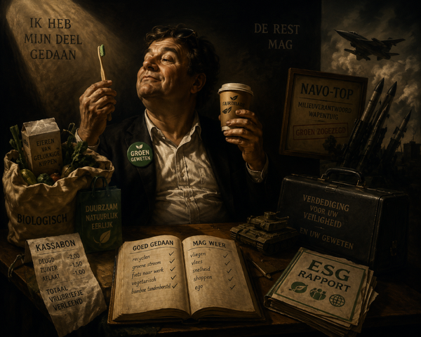 Groene bommen, groene tandenborstels: de aflaat die moral licensing heet