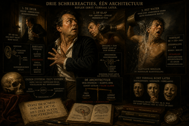 Drie manieren om te schrikken, en waarom geen van drie hetzelfde is